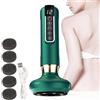 Aznever Set di terapie di coppettazione dinamiche intelligenti | Strumento Smart Body Sha con 12 livelli di temperatura | Vacuum Machine Scrapping Cupping Tool Dispositivo di coppettazione