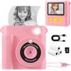 YKSLEMON Fotocamera per bambini, fotocamera digitale a stampa istantanea per bambini, 1080p, HD, con scheda SD da 32 G, regalo di Natale e compleanno per ragazze e ragazzi di 3 4 5 6 7 8 9 10 11 anni