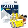 LCL Cartucce d'inchiostro Compatibile LC-3213 LC3213 LC-3213Y LC3213Y (2Giallo) Sostituzione per DCP-J770 DCP-J772DW DCP-J774DW MFC-J890DW MFC-J895 MFC-J497DW DCP-J572DW MFC-J491DW
