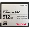 SanDisk Memoria flash SanDisk Extreme Pro 512 GB CFast 2.0 [SDCFSP-512G-G46D]