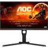 AOC G3 U27G3X/BK Monitor PC 68,6 cm (27") 3840 x 2160 Pixel 4K Ultra HD LED Nero, Rosso [U27G3X/BK]