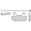 Brembo Pastiglie 07HO1609