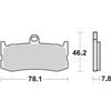 Brembo Pastiglie 07GR0601