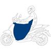 Oj COPRIGAMBE PRO LEG F DAELIM/HONDA/PEUGEOT/PIAGGIO/SUZUKI/SYM/YAMAHA