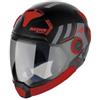 Nolan casco jet nolan N30-4 VP PARKOUR 017 NERO OPACO/ROSSO