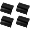 VGOL 1 Paio Di Riduttori Per Manubrio Da 1 1/8 Pollici 28 mm A 7/8 Pollici 22 mm Per Pit Bike Per Cambiare Da Fatbar A Distanziali Per Manubrio Da 7/8 Pollici Morsetti Di Conversione Neri