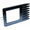 Alberts 611934 Pettine tenditore per recinzioni, per il tensionamento di reti saldate, plastica, nero