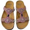 New Bogota' Wedge Satin+Beads Woman Rose 39 Materiale Tessuto Satin+Perline Fodera Tomaia Microfibra Sottopiede Microfibra Suola Eva Fitting F Altezza Tacco 20 Collezione Ss23
