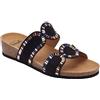 CALZATURA ORTOPEDICA CANNES MICROFIBRE+STRASS W BLACK 40