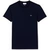 Lacoste T-Shirt M/M Girocollo Blu Marine Uomo