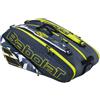 Babolat Rh X 12 Pure Aero Borsone Tennis Grey/Yellow/White