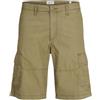 JACK & JONES Short Mid Jpstcole Mateo Cargo-Pantaloncini da Uomo, Taglia Media, Elmwood, M