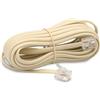 Glowster Cavo telefonico a spirale, 3 m, bianco