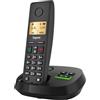 Gigaset PURE 220A - Telefono Cordless DECT con Segreteria - Blocco Chiamate e Funzione Vivavoce - 80 contatti, nero antracite [Compatibile in DE, IT, FR, NL, BE, CHE, AUT]