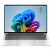 HP EliteBook X G1a, AMD Ryzen AI 9 PRO, AI PC, 32GB RAM, 1TB SSD, Display Touch 14'' OLED 3K, 400 Nits, 120 Hz, Wi-Fi 7, Webcam 5MP, 3 anni di Garanzia Wolf Security inclusi, Windows 11 Pro, Silver