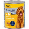 Multifit Favourites Dog Lattina 800G POLLO CON CUORI DI TACCHINO