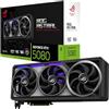 ASUS ROG Astral GeForce RTX 5080 OC Edition, Scheda Grafica NVIDIA 16 GB GDDR7, 256 bit, PCIe 5.0, HDMI, DisplayPort, Quattro Ventole Assiali, GPU Tweak III, Nera, ROG-ASTRAL-RTX5080-O16G-GAMING