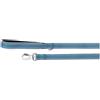 CAMON SpA Guinzaglio con Maniglia in Neoprene e Cuciture Reflex Blu 2,5x120cm - Accessorio per Cani Extra Large
