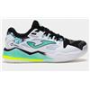Joma Spin Men 2542 Padel White/Turquoise Uomo