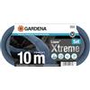Gardena Tubo Acqua da Giardino Liano Xtreme 10 m, 13 mm (1/2) : Flessibile e Estremamente Resistente, Compatto e Leggero, Set con Raccordi Rapidi e Lancia Irrigazione con Getto Regolabile (18460-20)