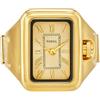 Fossil Orologio da donna Raquel, movimento al quarzo a due lancette con cinturino in acciaio inossidabile, 14 mm, Tono oro