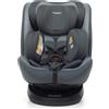 Foppapedretti Seggiolino Auto 0-36 Kg Isofix / 0M - 12 Anni / 40-150 cm / Gruppo 0+/1/2/3 Girevole a 360° Reclinabile colore Silver - Circle i-Size