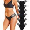 BeReady Mutande Donna Brasiliana Slip Senza Cuciture Pizzo Culotte Confortevole Invisibile Intimo