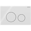 Geberit Sigma40 placca di azionamento Round, 115628SI1, Round Sigma40 [Placche di Scarico > per WC]