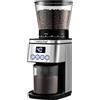 AMZCHEF Macina Caffe' Elettrico | Macina Caffe' elettrico Regolabile con 30 Livelli di Macinatura | Macina Caffe' Elettrico per Moka Espresso Professionale | Coffee Grinder con LCD e Timer Digitale