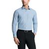 Kenneth Cole Dress Shirt Slim Fit Solid Camicia Elegante, Blu Cadet, 38 cm-39 cm Collo 86 cm-89 cm Manica Uomo