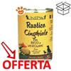 Unipro Dog Rustico Cinghiale Riso e Verdure - Lattina Da 400 Gr - CONFEZIONE RISPARMIO