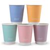Bicchieri bio doppio strato 360ml - 12oz Feel Good - D90 - colori assortiti