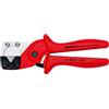 KNIPEX Tagliatubi per tubi flessibili e multistrato in, 90 10 185 SB