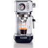 Ariete 1381 Macchina da caffè con manometro, compatibile con caffè in polvere e cialde ESE, 1300 W, Capacità 1,1 L, 15 bar di pressione, Filtro ½ tazz