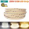 Tuya Striscia LED COB ad Alta Tensione AC230V da 432 LED al Metro Impermeabile 5 Metri