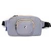 K-Way Marsupio richiudibile KWay LE VRAI Sylvain Grey Blue Avio