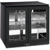Frigo Bibite Sotto Banco Statico 2 Ante - Cold Bar 200 Blk - Temperatura -2°c/+10°c - Dim. Cm. L90xp52,6xh83,5