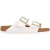 Birkenstock Ciabatta Arizona BS Patent White Narrow fit