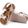 Birkenstock Sandalo Rio Kids Metallic Copper Narrow Fit