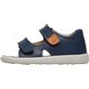 Naturino Sandali in pelle con chiusura a strappo, Navy 25