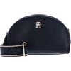 Tommy Hilfiger Borsa a Tracolla Donna Monotype Half Moon Camera Bag Piccola, Blu (Space Blue), Taglia Unica