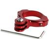 MAXY SUPPORTO DA BICI - MOTO IN ALLUMINIO ST-87 RED ACTION CAM PER GOPRO NYLOX TREVI AKASO APEXCAM COOAU WOLFANG EZVIZ