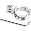 MAXY SUPPORTO DA BICI - MOTO IN ALLUMINIO ST-87 SILVER ACTION CAM PER GOPRO NYLOX TREVI AKASO APEXCAM COOAU WOLFANG EZVIZ
