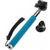 MAXY ASTA SELFIE ESTENSIBILE ST-55 PER ACTION CAM BLU PER GOPRO NYLOX TREVI AKASO APEXCAM COOAU WOLFANG
