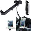 MAXY SUPPORTO AUTO UNIVERSALE DA VOLANTE BLACK PER SMARTPHONE DA 102CM A 145 CM ALTEZZA