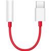 ONEPLUS ADATTATORE ORIGINALE A6013 ADATTATORE AUDIO DA JACK A TYPE C WHITE BULK