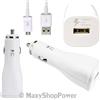 SAMSUNG CARICABATTERIE ORIGINALE AUTO FAST CHARGING EP-LN915U + ECB-DU4AWE 15W MICROUSB WHITE BULK PER SMARTPHONE