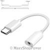 XIAOMI ADATTATORE ORIGINALE MI8 ADATTATORE AUDIO DA JACK A TYPE C WHITE BULK PER SMARTPHONE