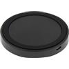 MAXY CARICABATTERIE PER CASA UFFICIO CIRCOLARE WIRELESS CHARGER QI 5W BLACK PER SMARTPHONE