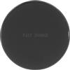 MAXY CARICABATTERIE PER CASA UFFICIO CIRCOLARE WIRELESS FAST CHARGER QI FC01 2A 10W BLACK